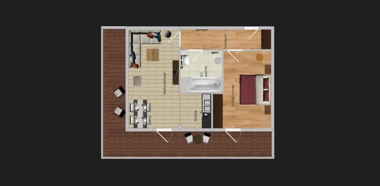 Appartements Alpenland Manaus Ngoại thất bức ảnh