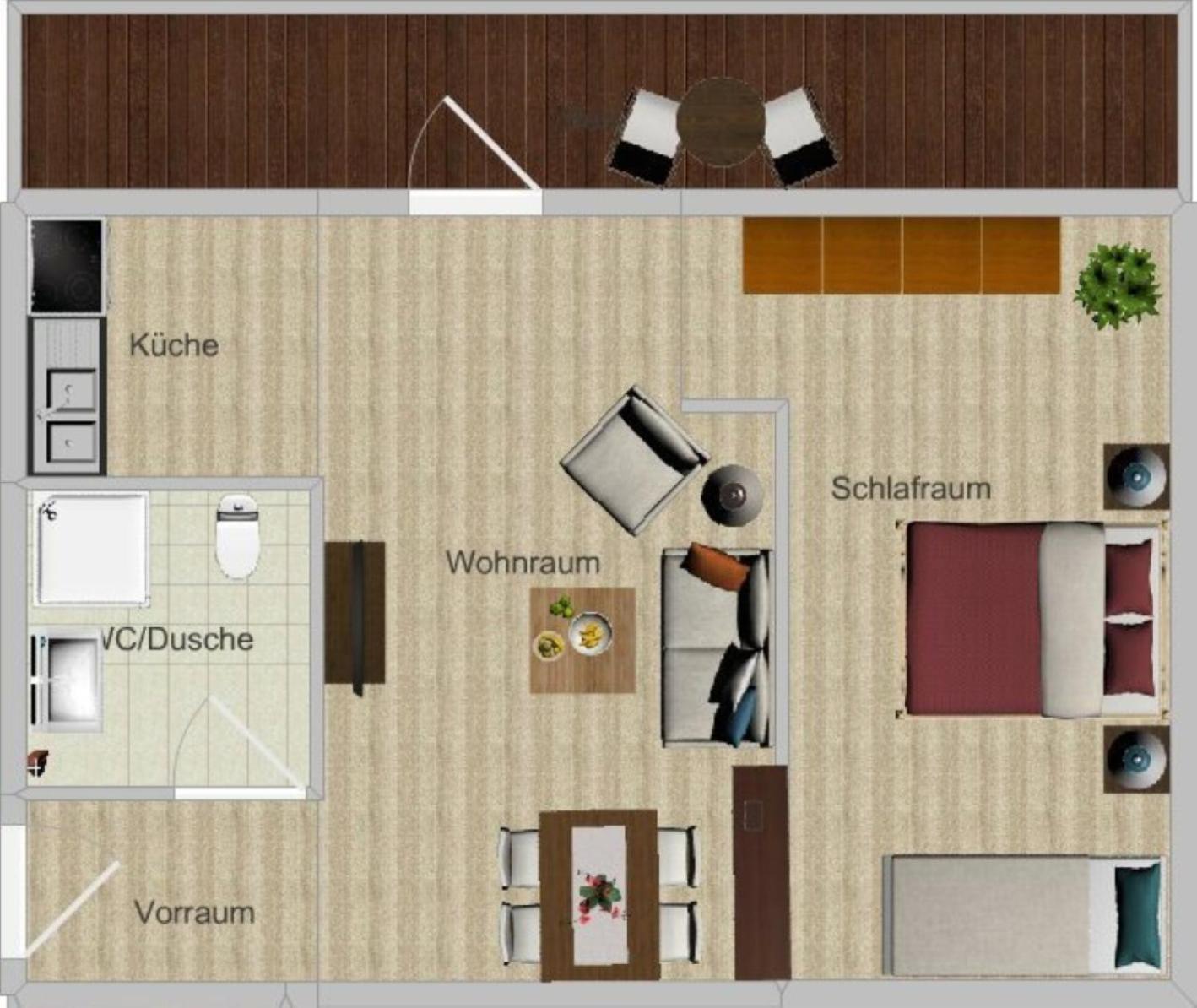 Appartements Alpenland Manaus Phòng bức ảnh